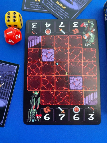 One Card Dungeon Expansion M'guf-yn Regresa El Juego De Mesa