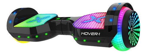 Scooter Electro Hover-1 Con Luces Led Color Negro