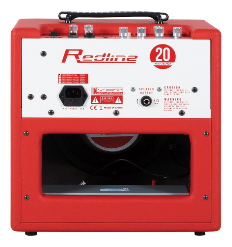 Imagen 4 de 4 de Amplificador Vht Redline 20 Combo 20wts Parlante 1x8