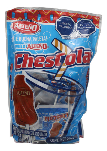 Paleta Maxi Chescuela Alteño Sabor Cola 480g Envasado