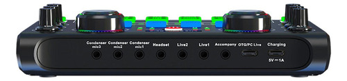 Dz Mixer De Áudio Profissional, Trocador De Voz, Console De