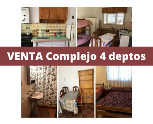 Venta De Complejo De 4 Deptos Amoblados A Metros Del Mar! Calle 55 Entre 1 Y 2, Mar Del Tuyu