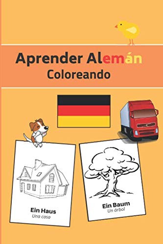 Libro : Aprender Aleman Coloreando Libro Para Colorear |...