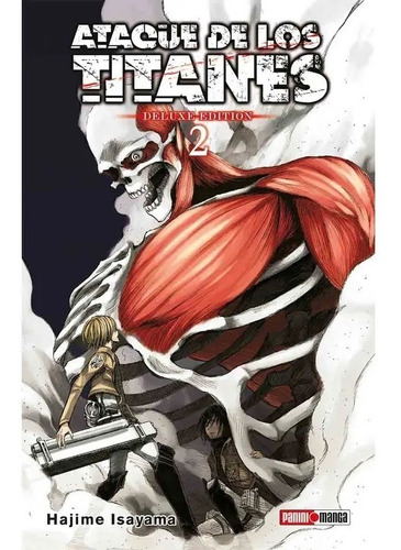 Panini Manga Attack On Titan Deluxe Edition (2 En 1) N.2