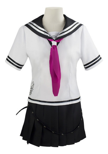 Danganronpa Ibuki Mioda Uniforme Halloween Fiesta Cosplay Disfraz Para Niña Mujeres A