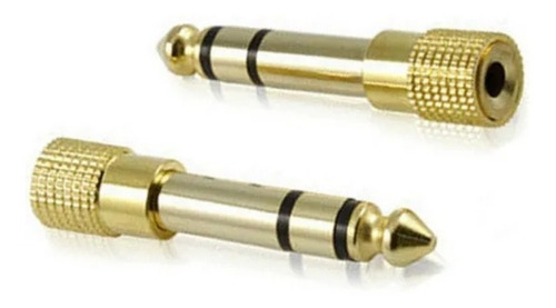 Imagen 1 de 2 de Convertidor Adaptador Estéreo 6.5mm Macho-jack 3.5mm Hembra
