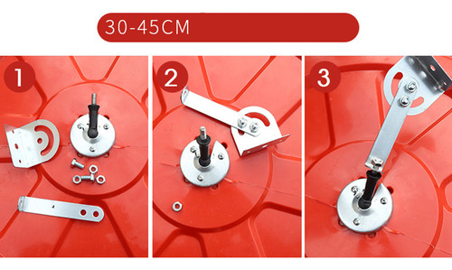 Espejo De Seguridad Curvo Reflectante 45 Cm