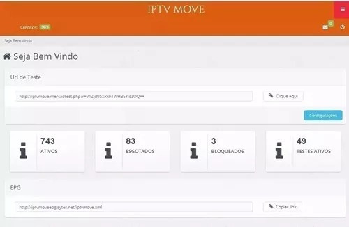 Painel Revendedor Move +5 Créditos