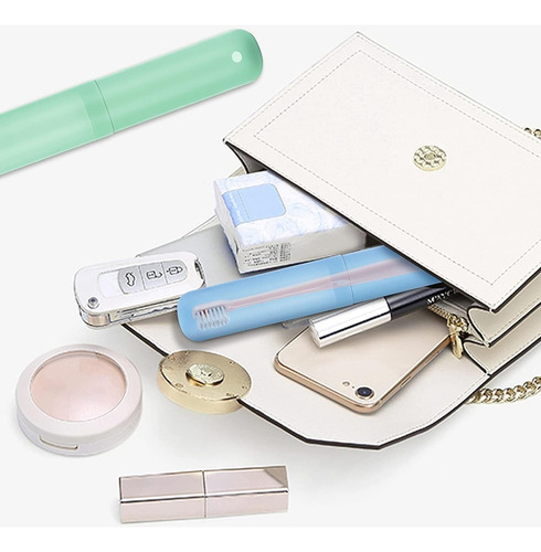 Funda Portátil Para Cepillos De Dientes Para Viajes, Senderi