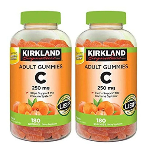 Kirkland Signature Vitamina C 250 Mg, 360 Gomitas Para Adult