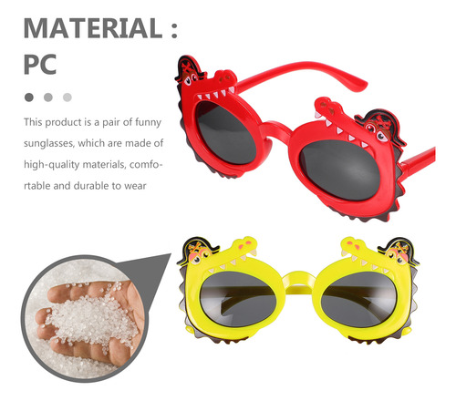 Gafas De Sol Novedosas Para Decorar 2 Pares