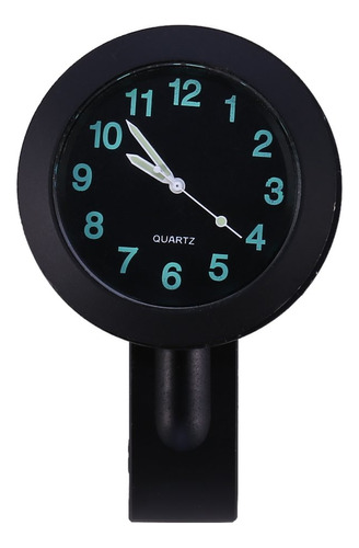 Keenso Reloj De Manubrio De Motocicleta De 7/8 Pulgadas Y 1.