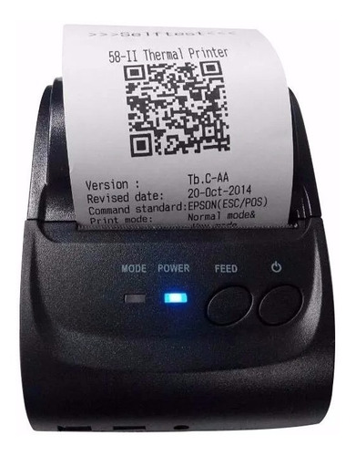 Impressora Termica Bluetooth Portatil Ticket Fiscal Android