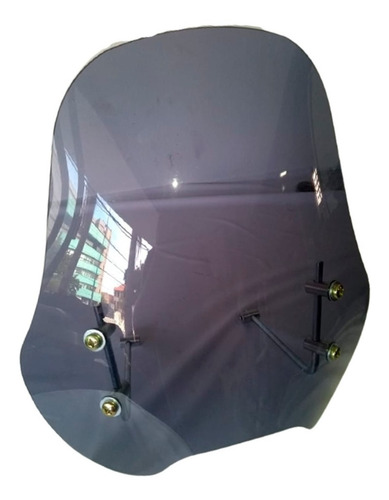 Bolha Parabrisa Moto Custom Universal Cor Fume Claro
