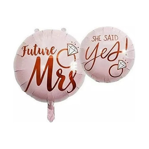 Globo Despedida De Soltera She Said Yes Globos Decoracion 