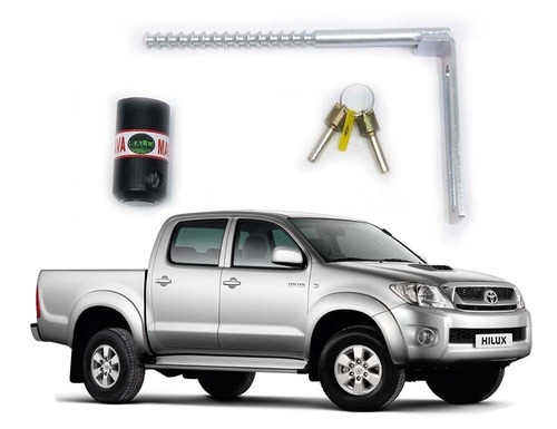 Trava De Estepe Step Antifurto Toyota Hilux Até 2015 Salli