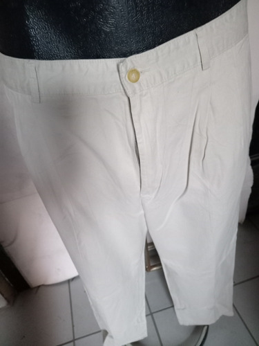 Pantalón Francés 36x32 Beige D Hombre 