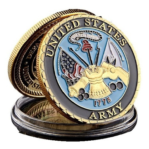 Moneda Conmemorativa Cuerpo De Marines Armada Militar Usa