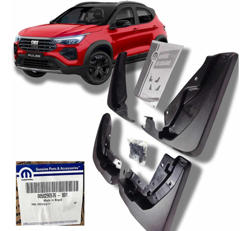 Kit Parabarros Traseiro Dianteiro Origi. Fiat Pulse 50290576