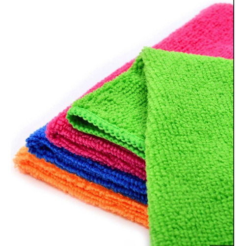 Paño 3M Scotch Brite Microfibra Varios Colores