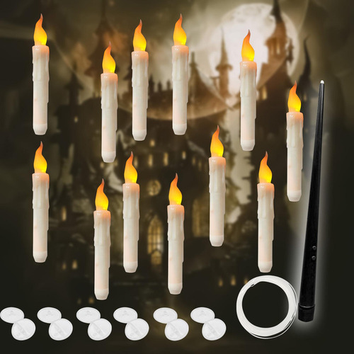Fweaad 12 Uds Velas Decorativas Velas Flotantes Velas De