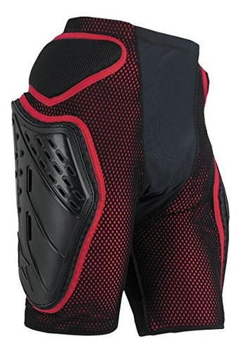 Shorts Bionic Freeride De Alpinestars Negro Rojo Pequeno