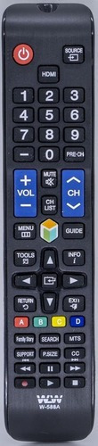 Controle Remoto Tv Led Para Samsung Smart Tv Aa59-00588a 