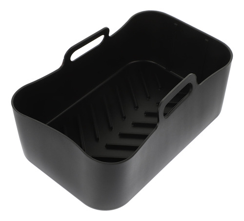 Bandeja Air Fryer Con Forro De Silicona Para Freír, Bandeja