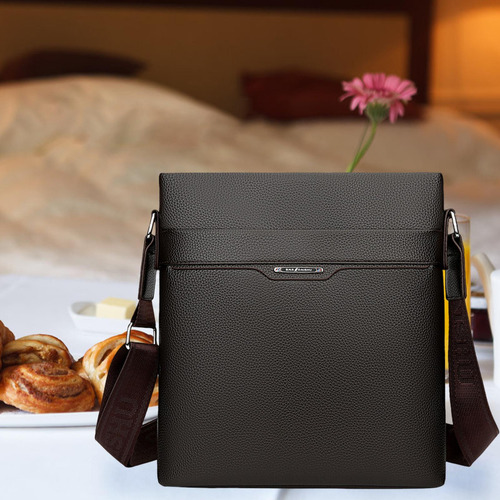 A Bolso De Hombro Para Hombre, Moda Con Correa De Hombro