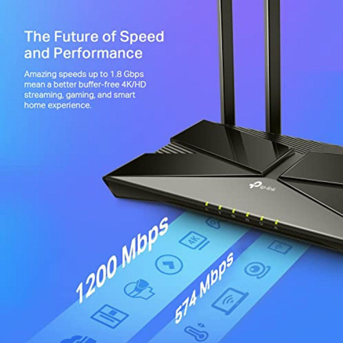 Tp-link Wifi 6 Ax1800 Wifi Router 802.11ax Router, Gigabit,