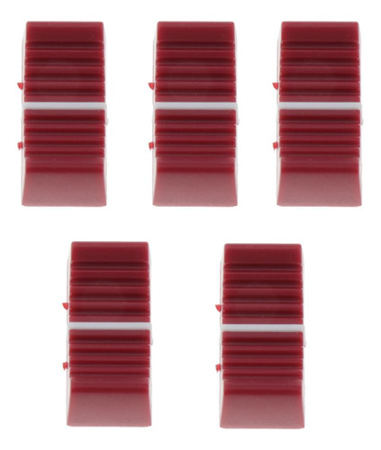 Tapa De La Perilla Del Potenciómetro Deslizante Rojo