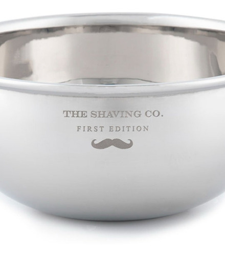 Bowl De Acero Hecho A Mano Para Rasurar The Shaving Co. Vasija de Acero Inoxidable.