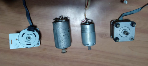 Motores Paso A Paso Cc, Y Comunes 12v (Usado)