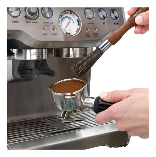 Redecker Natural Pig Bristle Espresso Maker Cepillo Con De