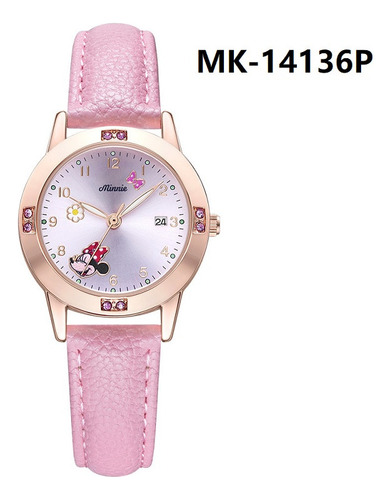 Reloj Infantil Para Mujer Disney Minnie Mouse Wristwatches