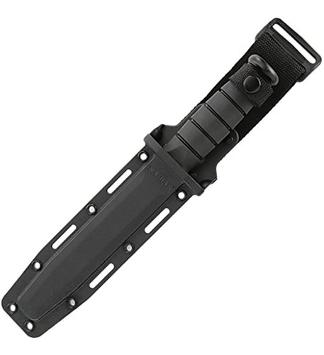 Ka1259brk Short Serrated Kydex