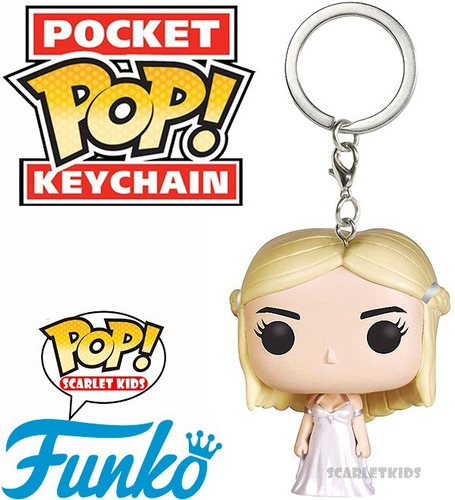 Llavero Pop Game Of Thrones Daeneris Targeryen Keychain Scarlet Kids