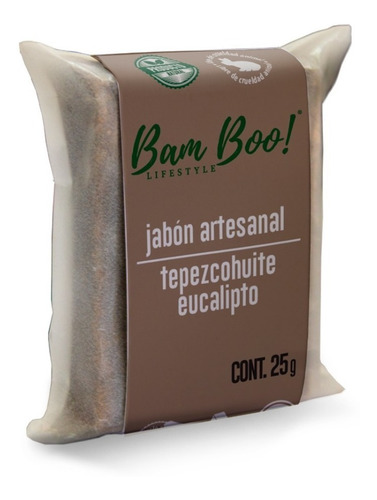 Jabón Hotelero Artesanal Tepezcohuite Eucalipto 25 G 90 Pz