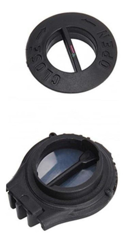 Válvulas De Respiracion Cubrebocas, Mxbpe-002, 2 Pzs, Prote Color Negro