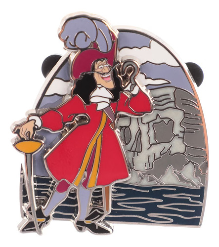 Pin Garfio Peter Pan Original Disney Store Villanos