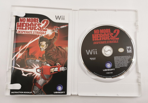 No More Heroes 2 Desperate Struggle Wii Nintendo R G Gallery (Usado)