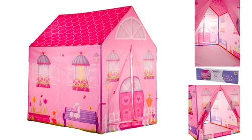 Tienda de campaña My Little House, tienda de campaña, tienda de campaña, tienda de campaña, cabaña rosa para niña