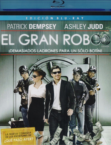 El Gran Robo Flypaper Patrick Dempsey Pelicula Blu-ray