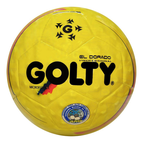 Balón Golty Dorado Microfútbol