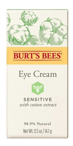 Crema De Ojos Burt's Bees Sensitive 14 Gr Tipo De Piel Sensible
