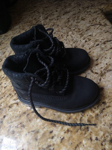 Botas Timberland Negras  Niño