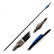 Comprar Flecha Fibra De Vidrio Punta Movible 30'' X1 Unid Arquería