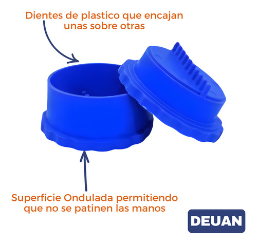 Deuan Pica Ajo Fácil Uso Limpieza Apto Jengibre Hierbas Azul
