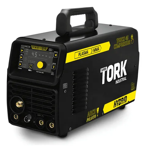 Máquina Corte Plasma Touch 45a Mma Tork Compressor Embutido 220v