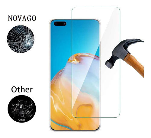 Funda Silicona Tpu Suave Carcasa Para Huawei P40+mica Transparente Huawei P40